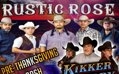 Pre-Thanksgiving Bash with Rustic Rose & Kikker Daddy Legacy – Wednesday, November 26, 2025 at Mustang Lounge!