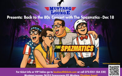 Back to the 80s! The Spazmatics LIVE at Mustang Lounge – Thursday, December 18, 2025