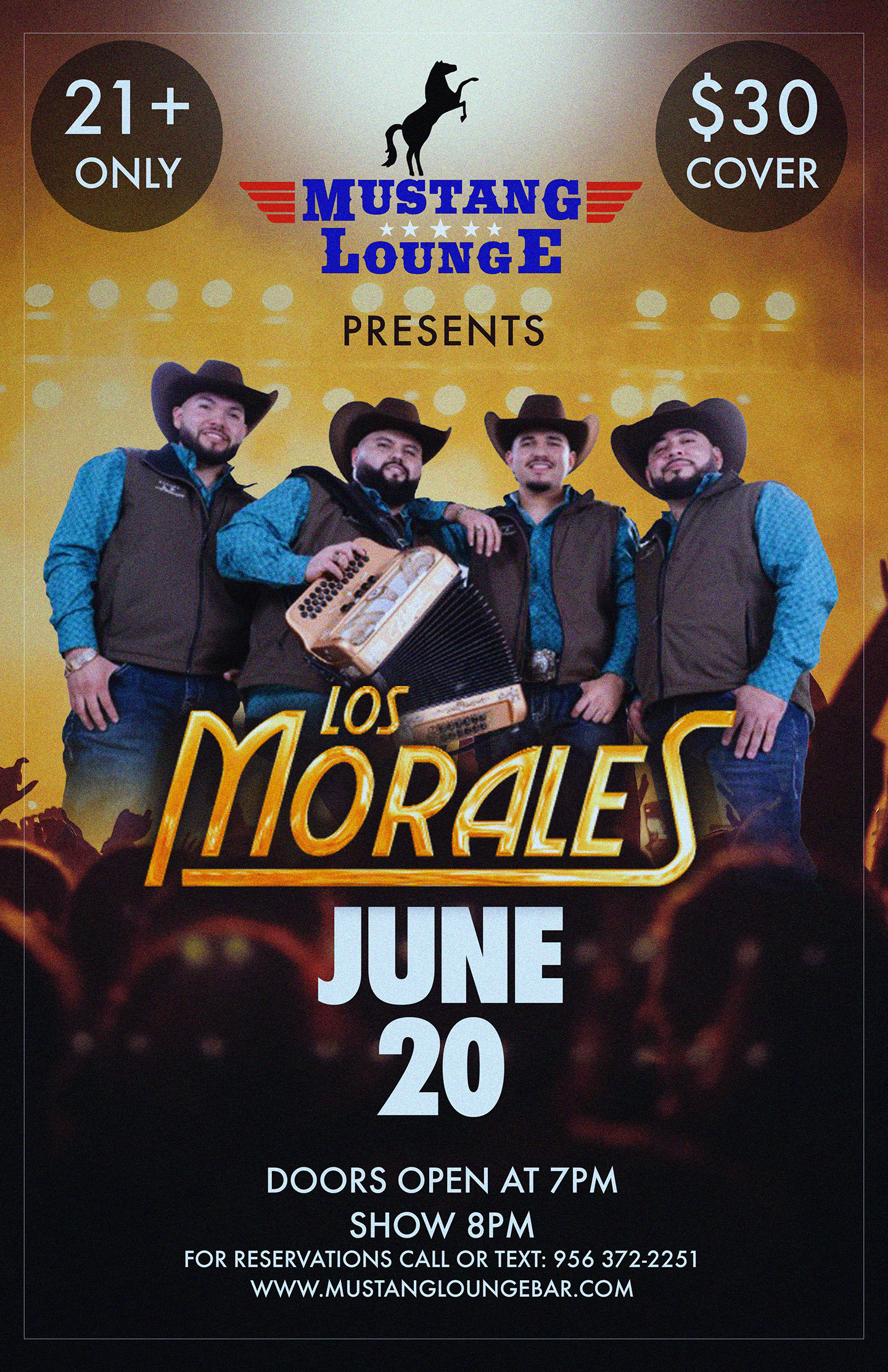 Los Morales Live at Mustang Lounge