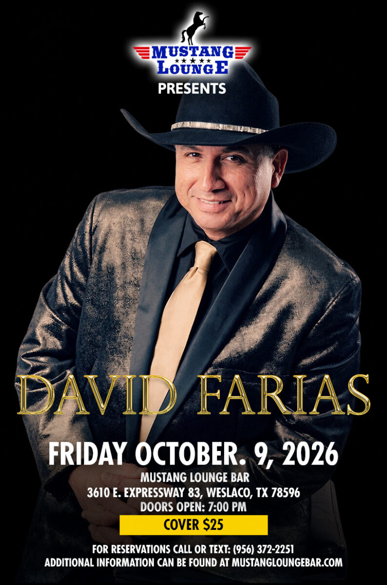 David Farias Live in Concert – Friday, Oct. 9, 2026